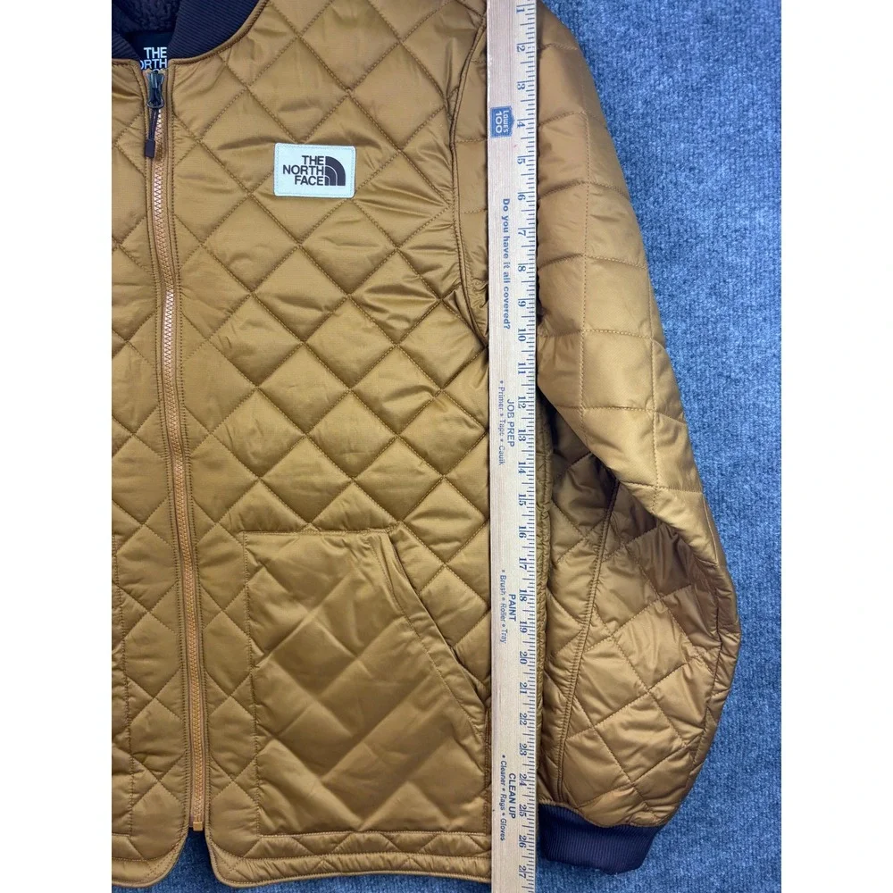 The North Face Cuchillo Insulated Jacket Mens Large Quilted Fleece Lined Bomber